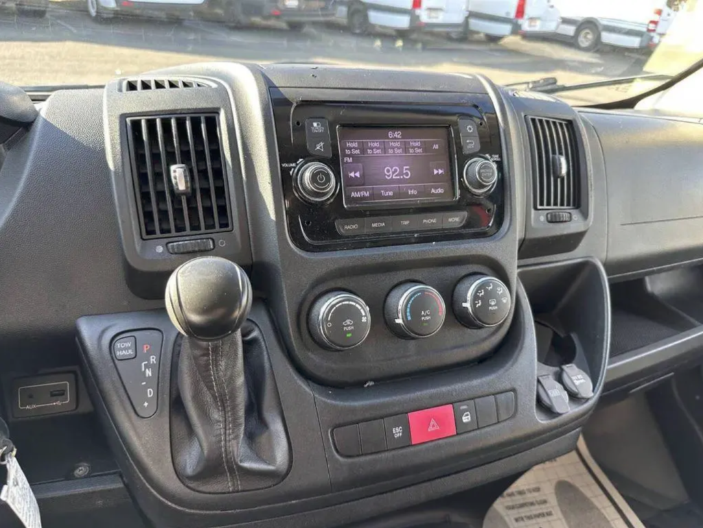 Bouton du mode Tow/Haul du Promaster